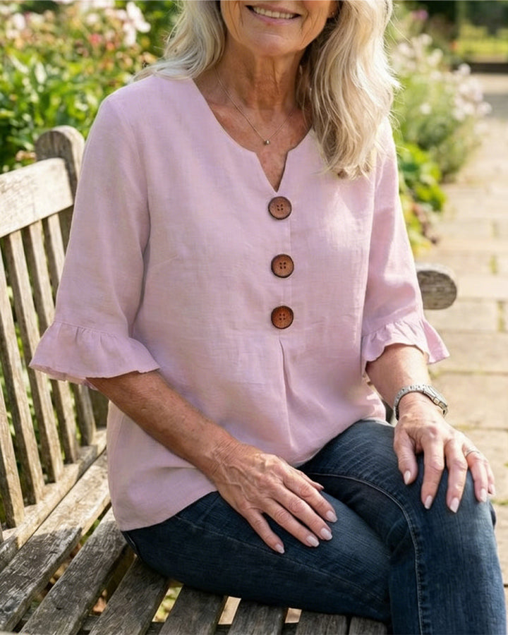 Sophia | Camicia Cotone-Lino