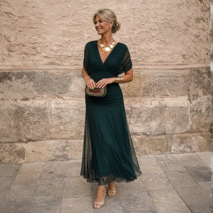 Rossana | Abito Maxi Off-Shoulder