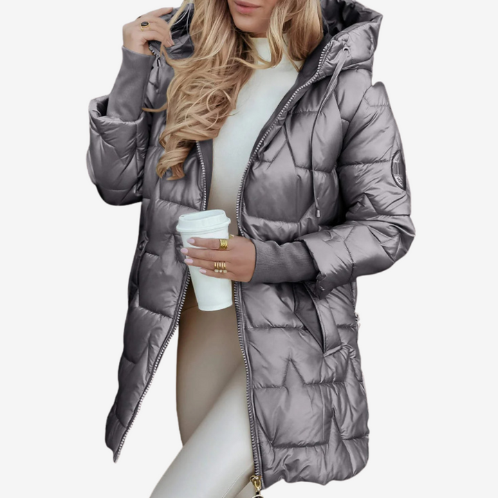 Syleva™ Giacca lunga imbottita