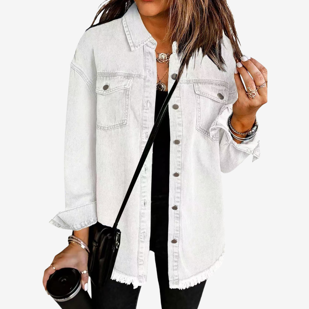 Lucille™ Giacca di jeans oversize