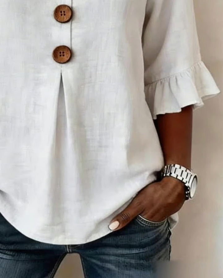 Sophia | Camicia Cotone-Lino