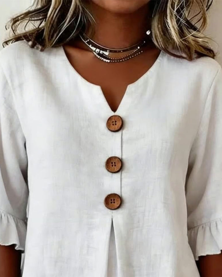 Sophia | Camicia Cotone-Lino