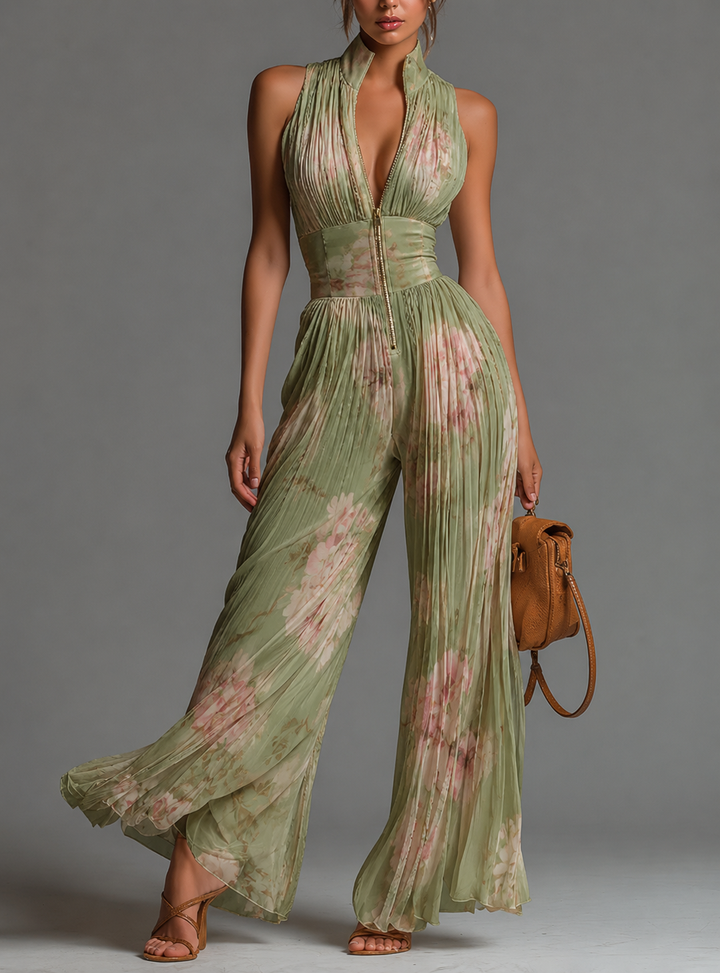 Valentina | Tuta Floreale Elegante