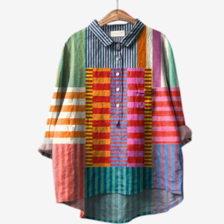 Félicie™ Camicia con stampa animalier