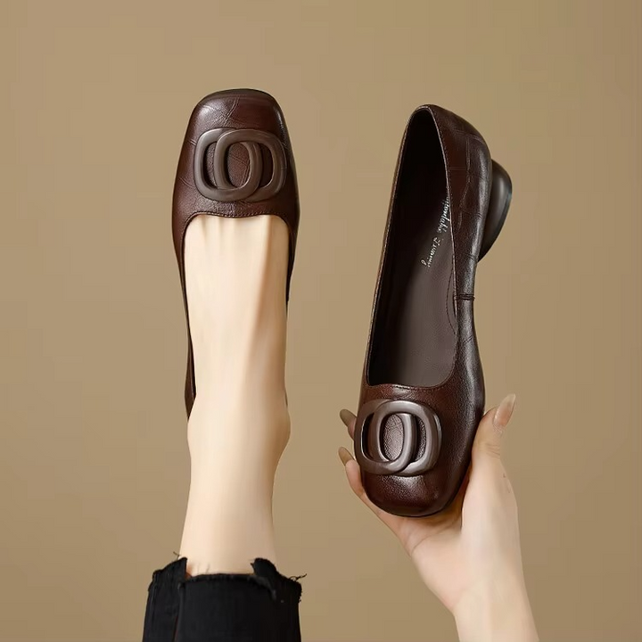 Sophia | Eleganti ballerine in pelle da donna
