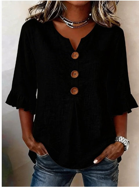 Sophia | Camicia Cotone-Lino