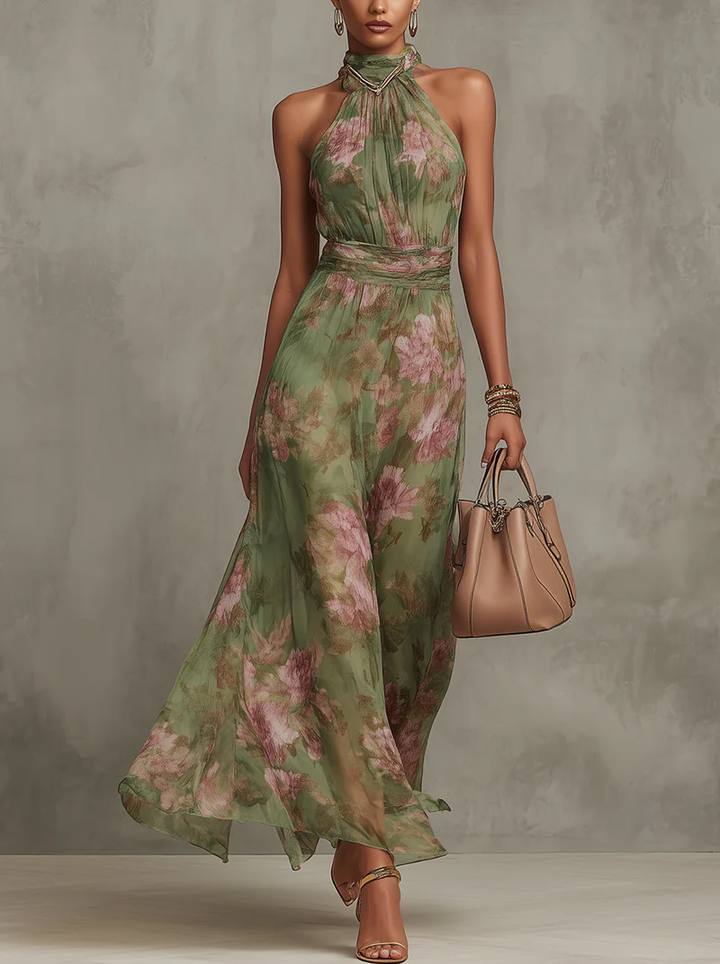 Sara | Abito Floreale Elegante