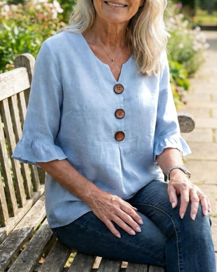 Sophia | Camicia Cotone-Lino