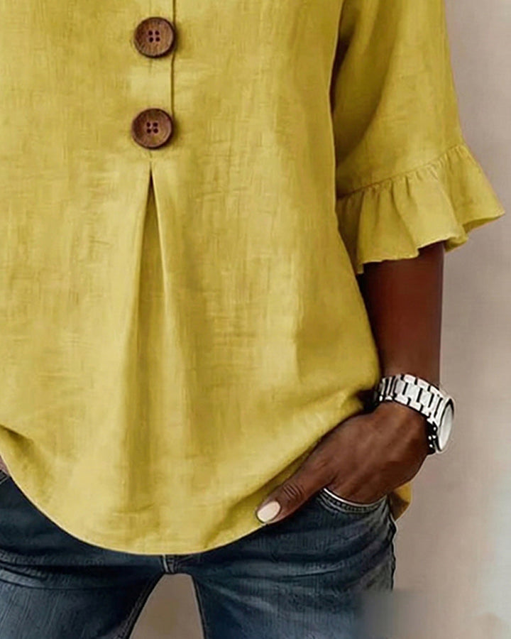 Sophia | Camicia Cotone-Lino