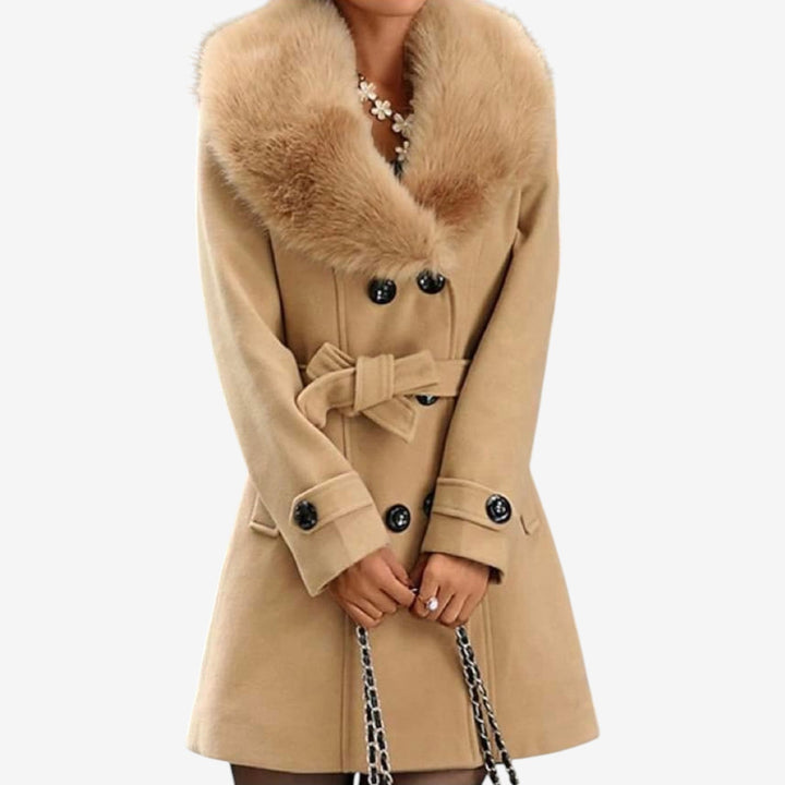 Sandara™ Cappotto elegante con cintura