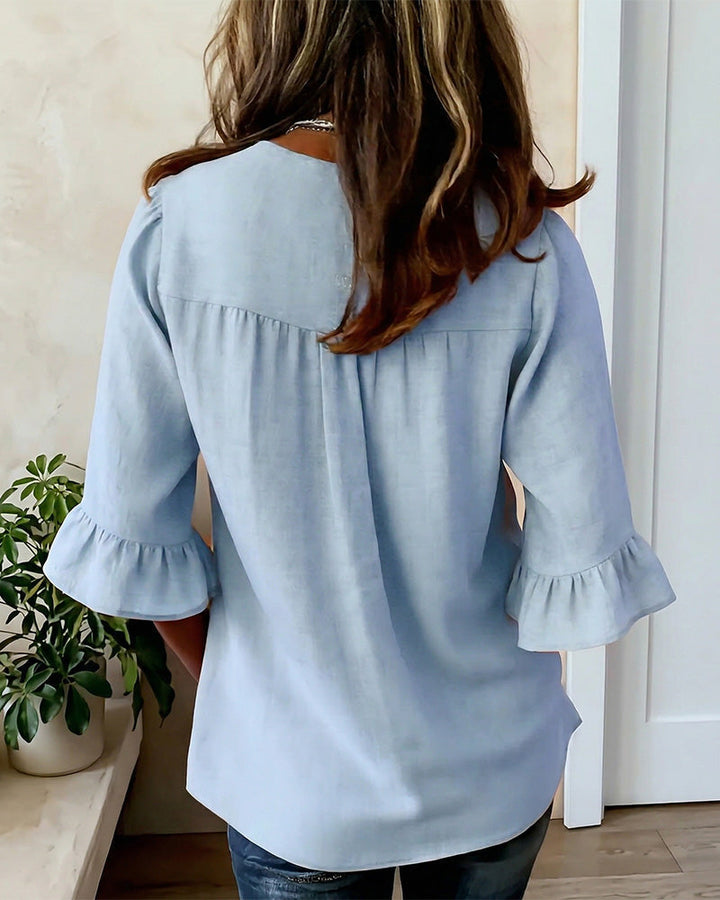 Sophia | Camicia Cotone-Lino