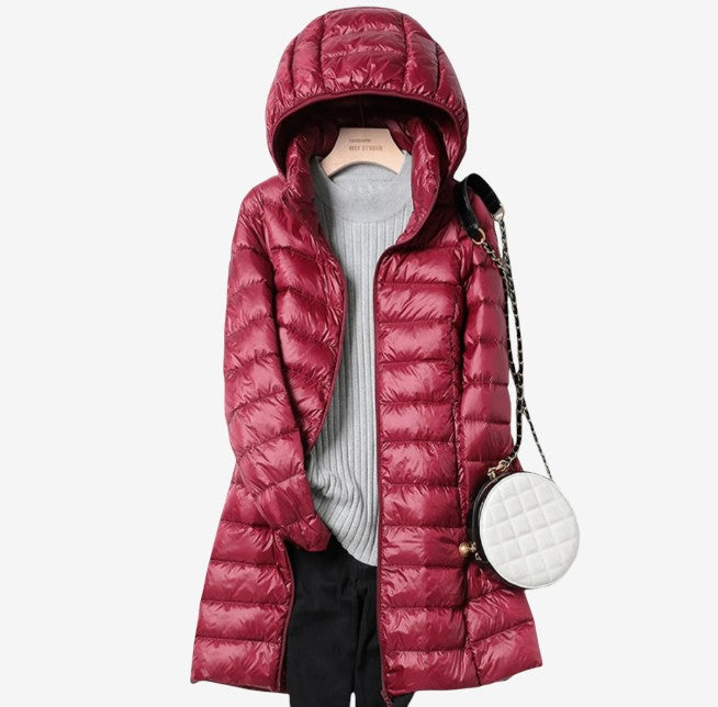 Claudette™ Cappotto invernale con cappuccio